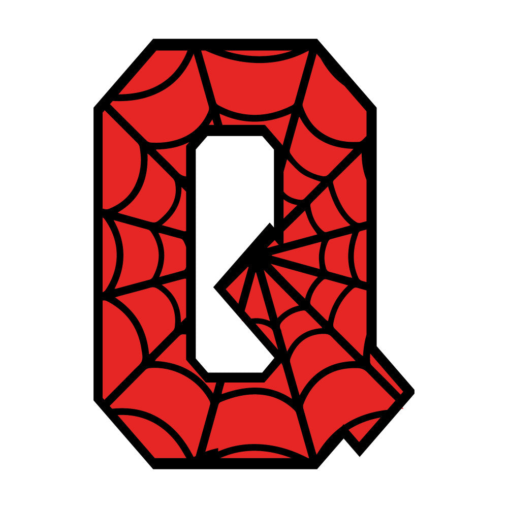 Spider Alphabet Fabric Panel 24