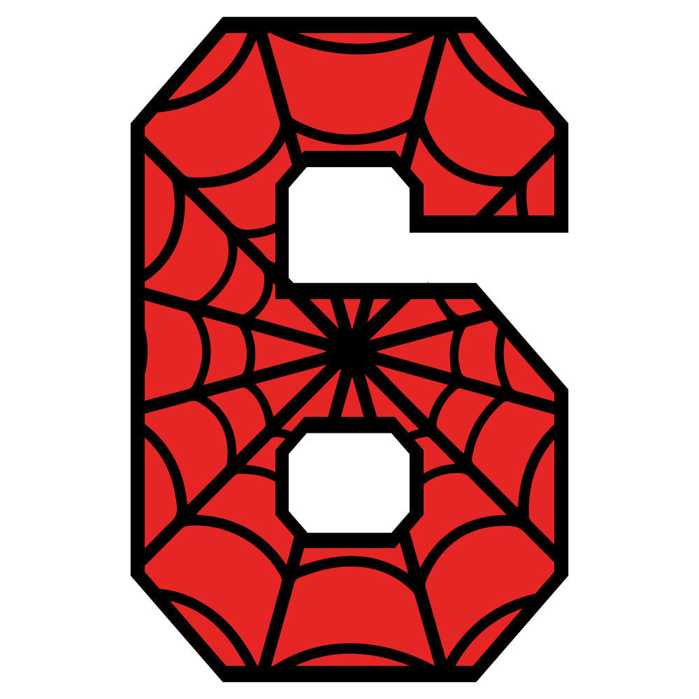 Spider Alphabet Fabric Panel 3