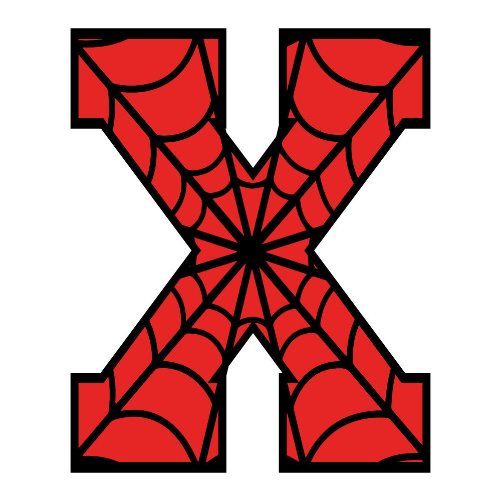 Spider Alphabet Fabric Panel 31