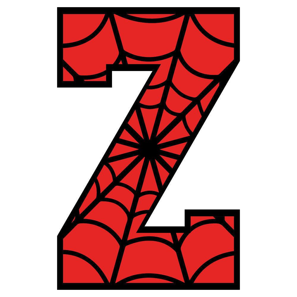 Spider Alphabet Fabric Panel 33