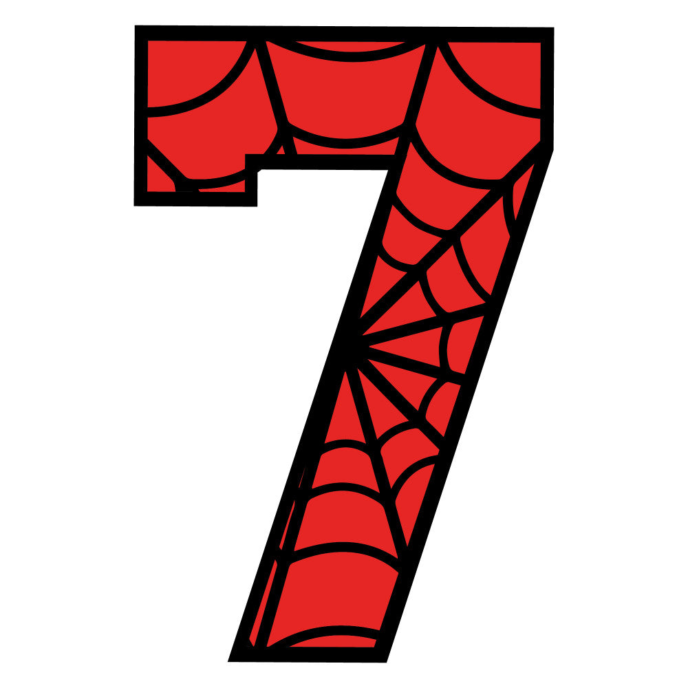 Spider Alphabet Fabric Panel 4