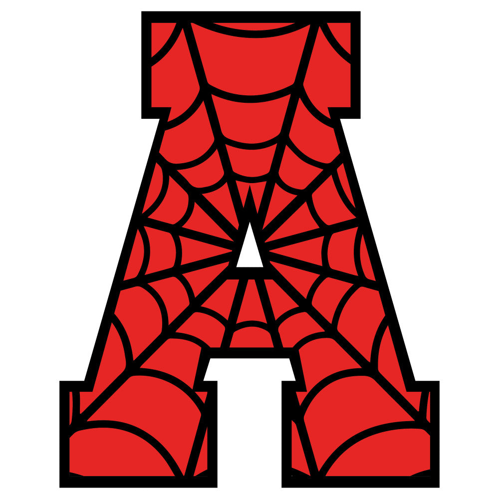 Spider Alphabet Fabric Panel 8