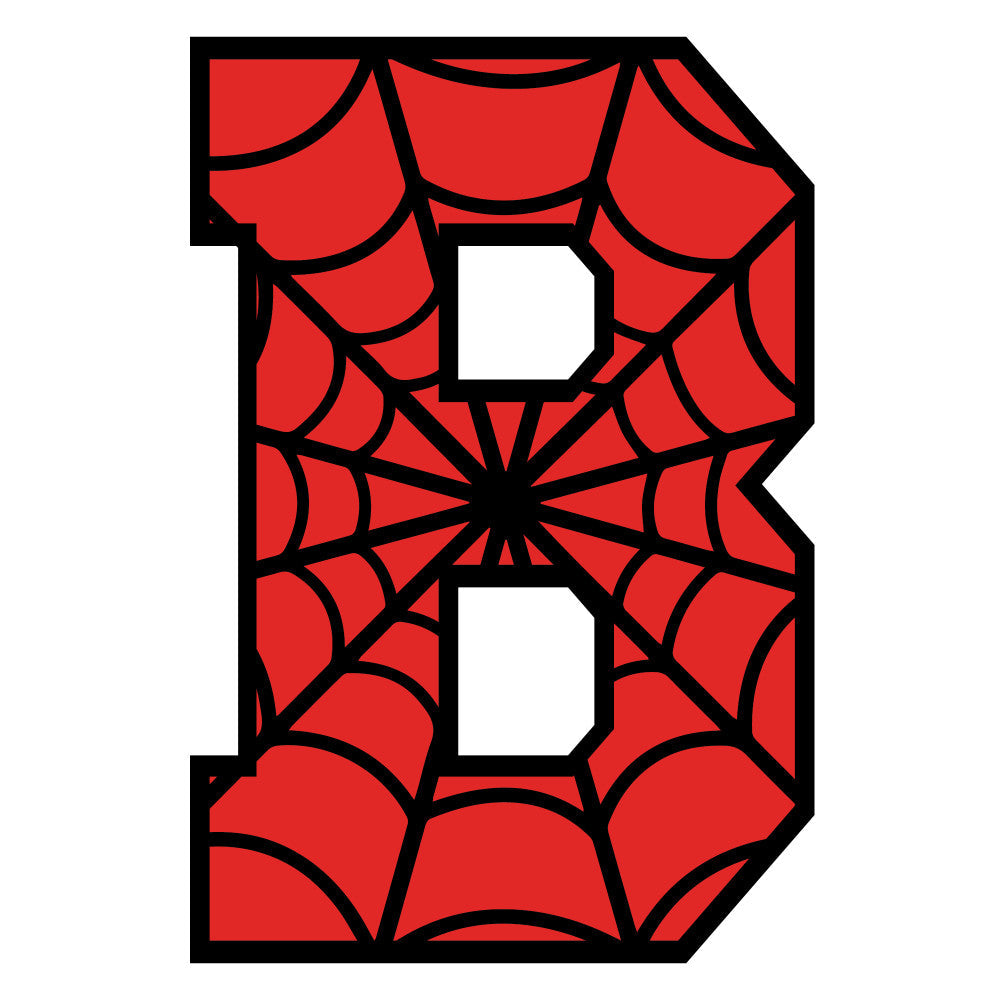 Spider Alphabet Fabric Panel 9