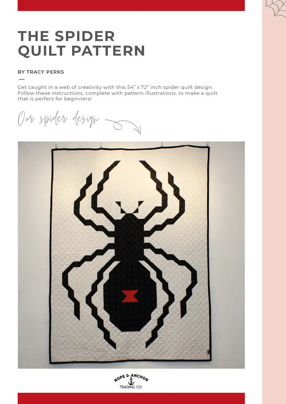 Spider Quilt Pattern - Linda's Electric Quilters