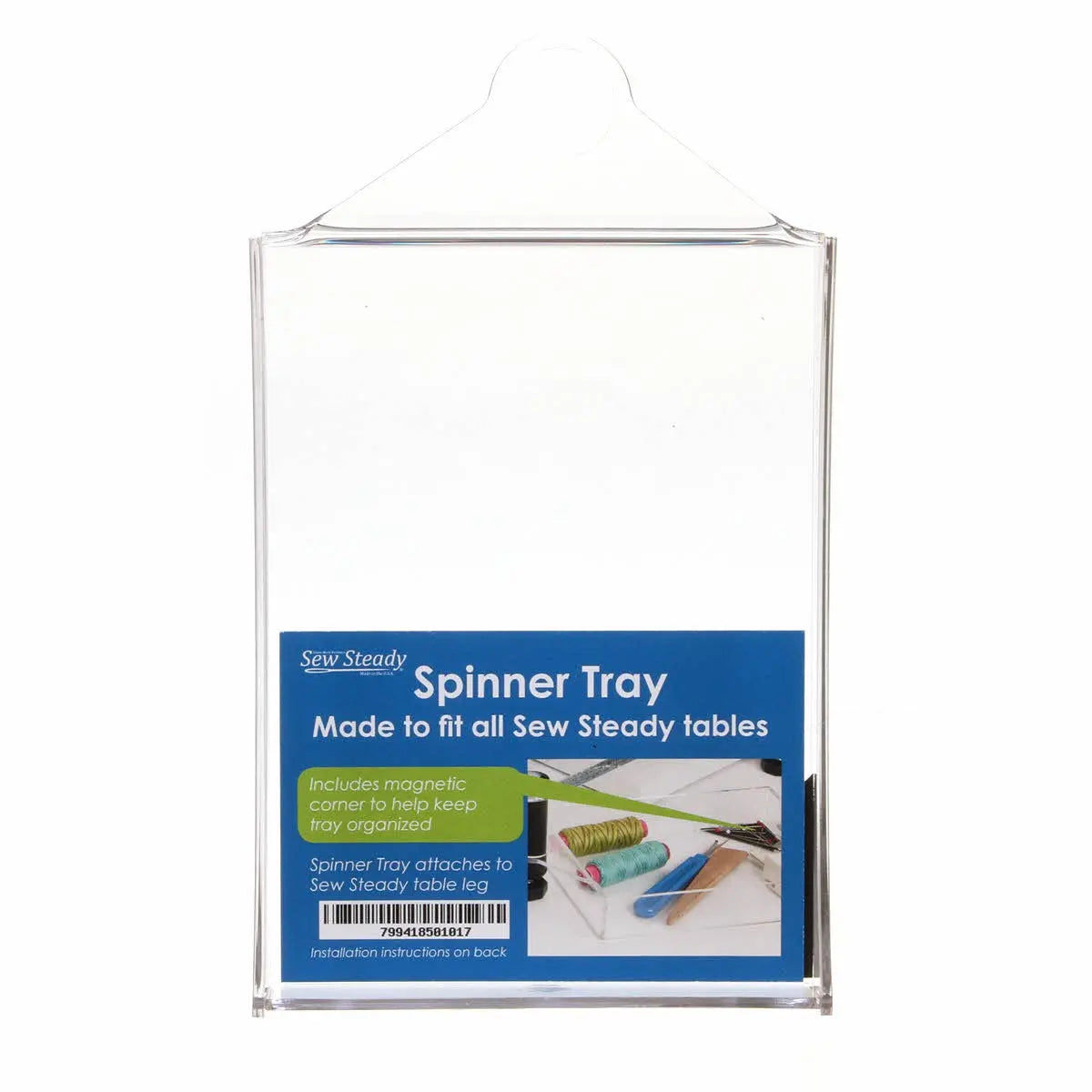 Spinner Tray 6in x 8in - Linda's Electric Quilters