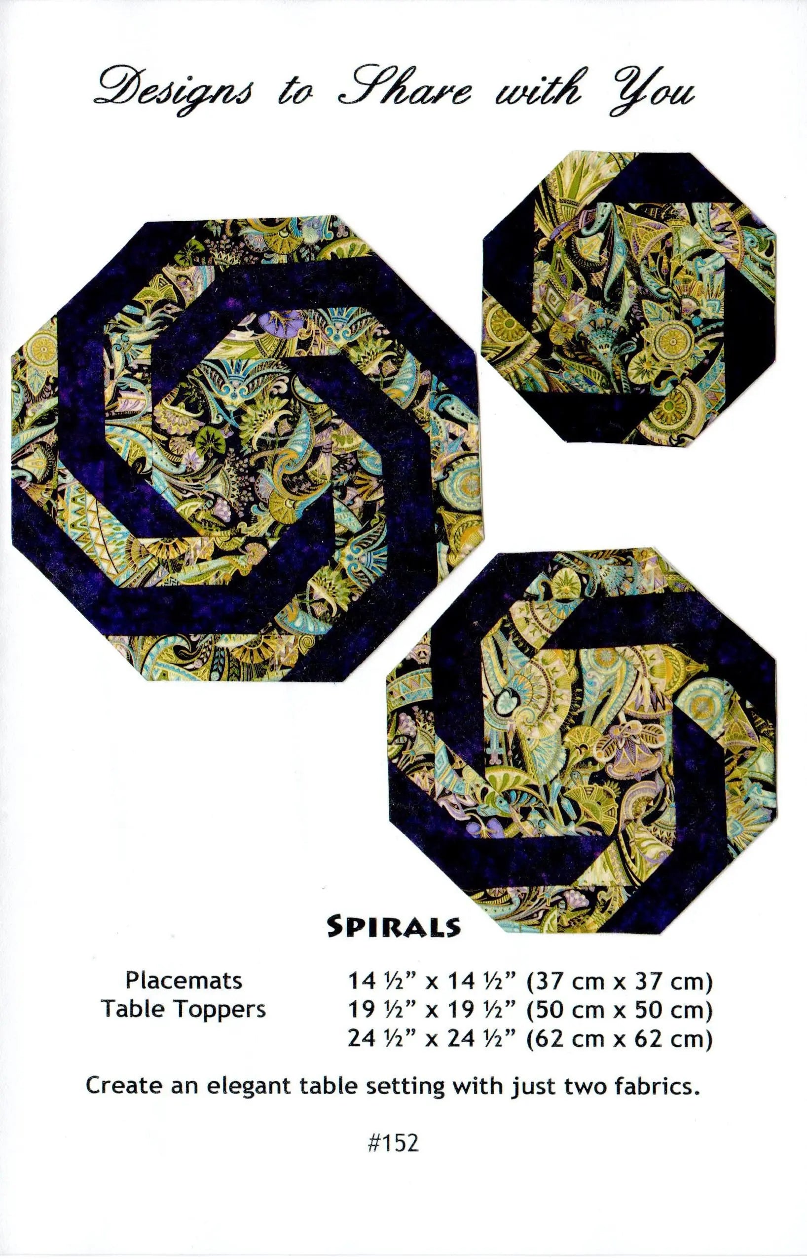Spirals - Linda's Electric Quilters