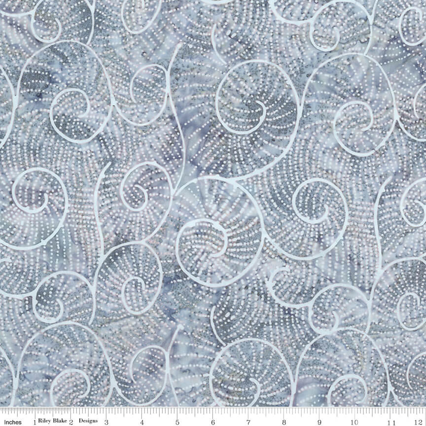 Riley Blake Splatter Batiks adriatic mist blue batik quilting cotton by the yard