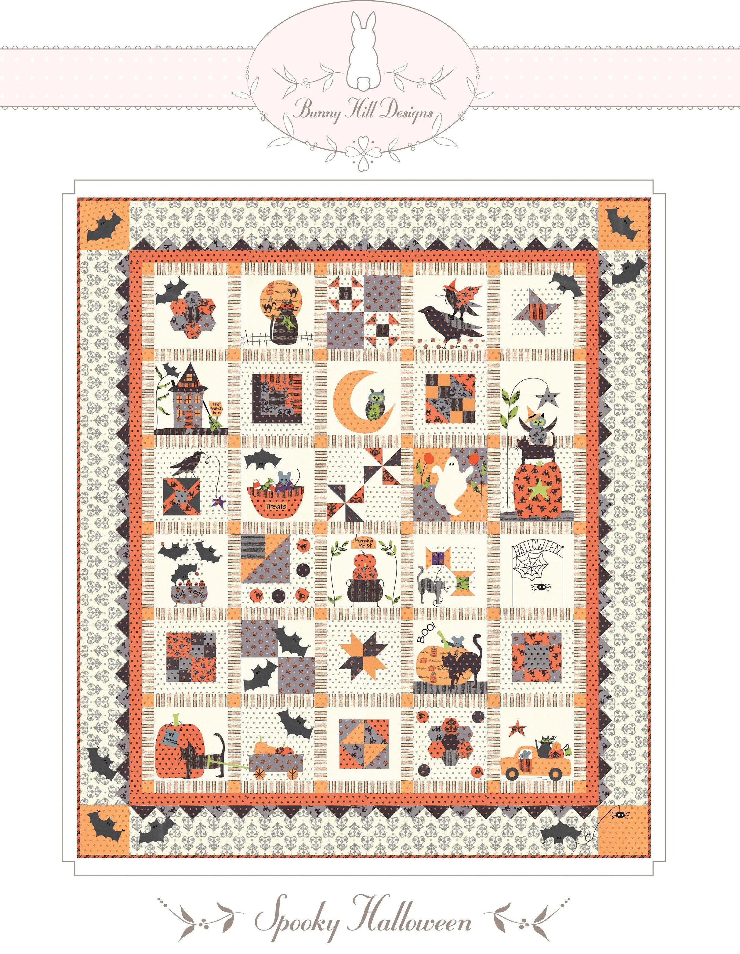 Spooky Halloween - Linda's Electric Quilters