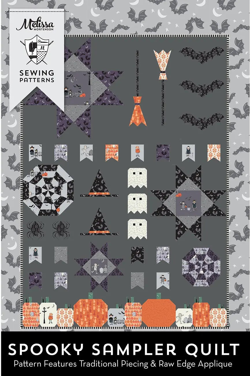 Spooky Sampler Quilt - Linda's Electric Quilters