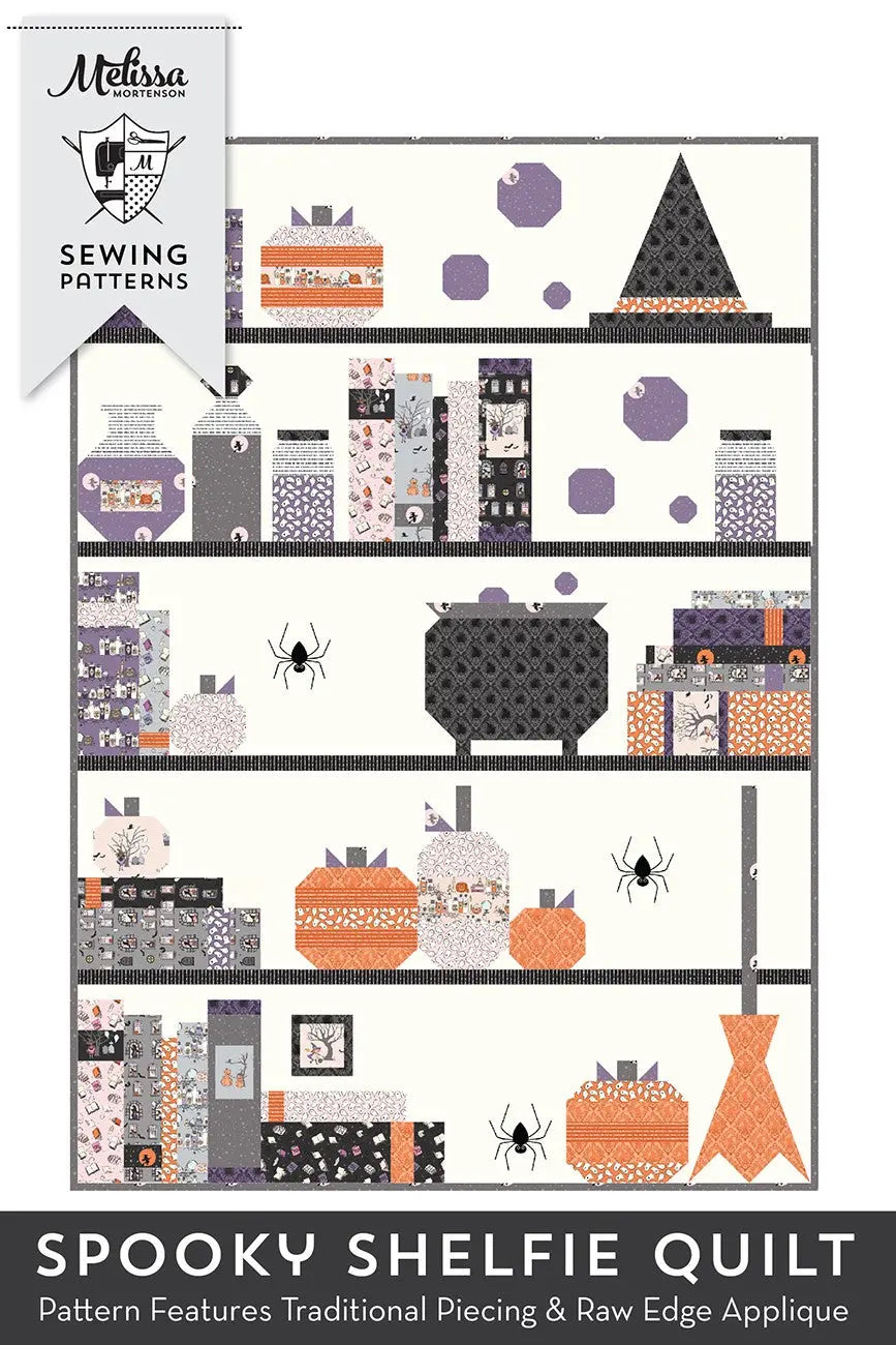 Spooky Shelfie Quilt - Linda's Electric Quilters