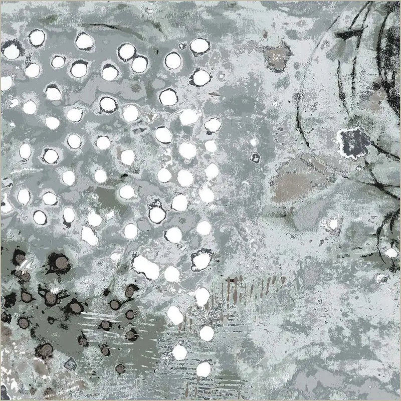 Spotted Graffiti Snowball Cotton Wideback Fabric - ( 1 5/8 Yard Pack ) Windham Fabrics