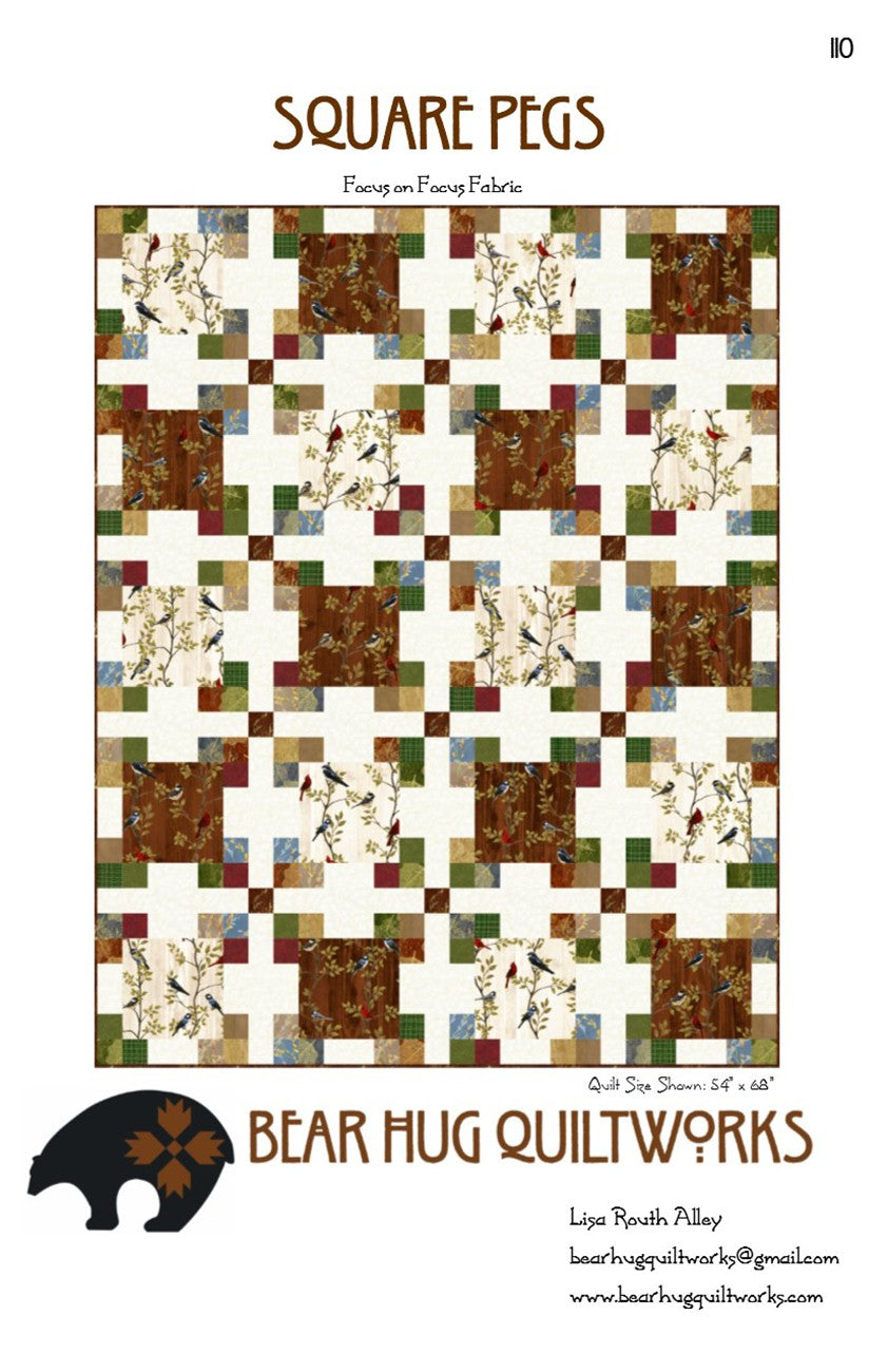 Square Pegs - Linda's Electric Quilters