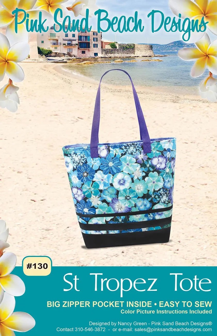 St Tropez Tote - Linda's Electric Quilters