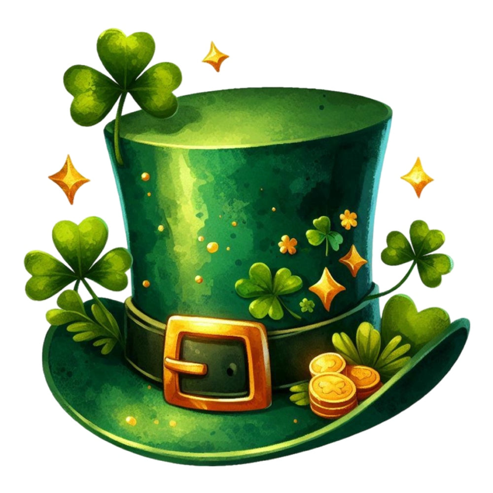 St. Patrick's Day Elements Fabric Panel 13