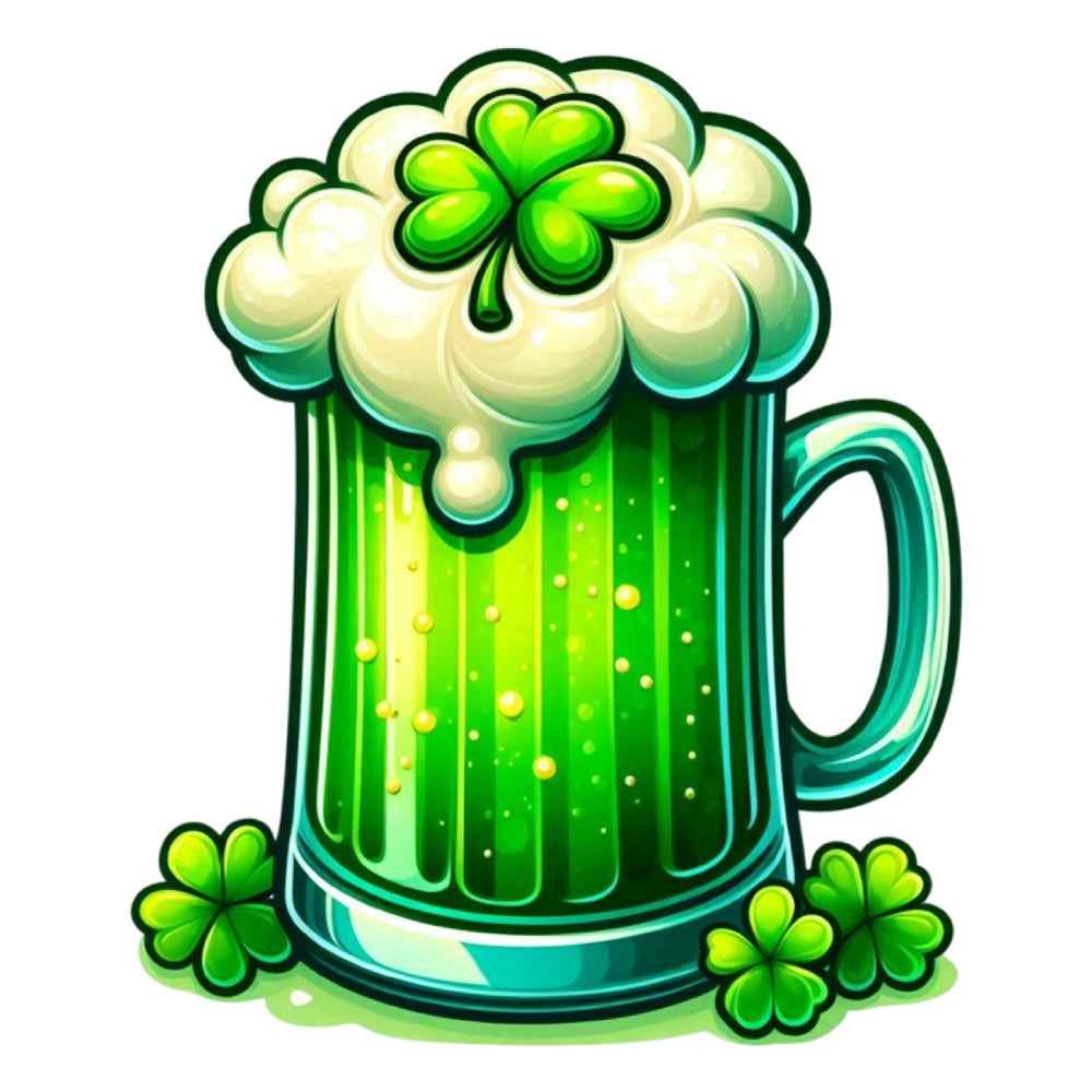 St. Patrick's Day Elements Fabric Panel 16