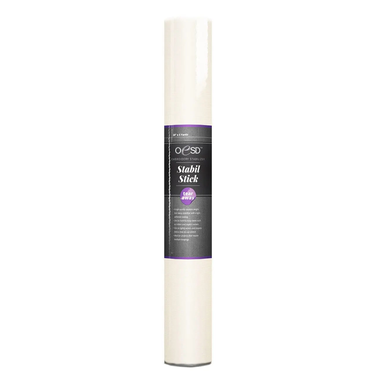 StabilStick TearAway 20in x 5 yds - Linda's Electric Quilters