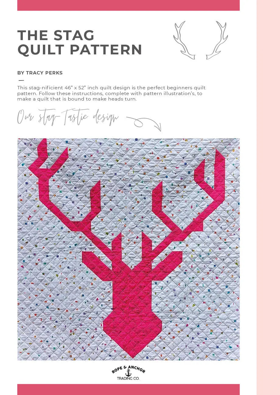Stag Quilt Pattern - Linda's Electric Quilters