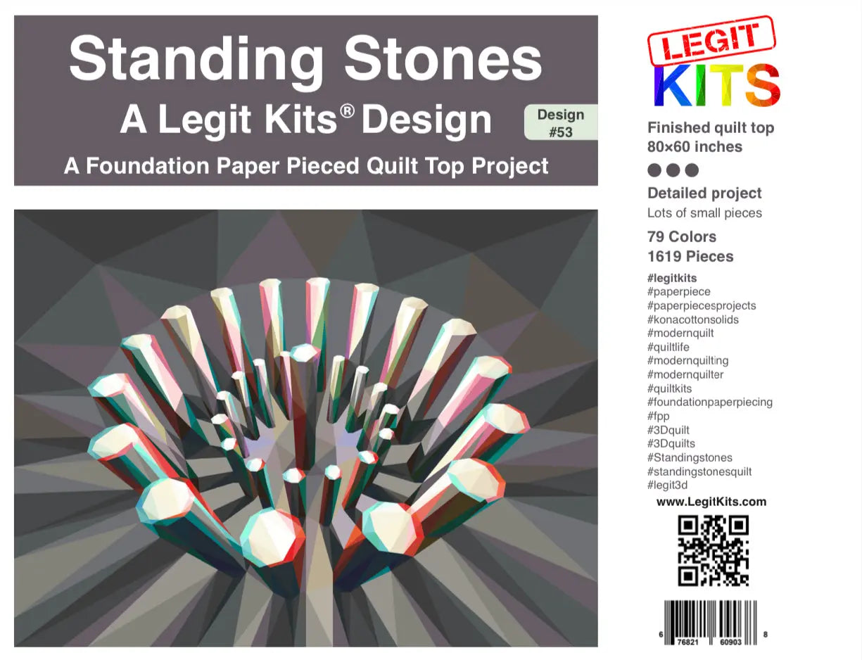Standing Stones Quilt Kit - Linda's Electric Quilters