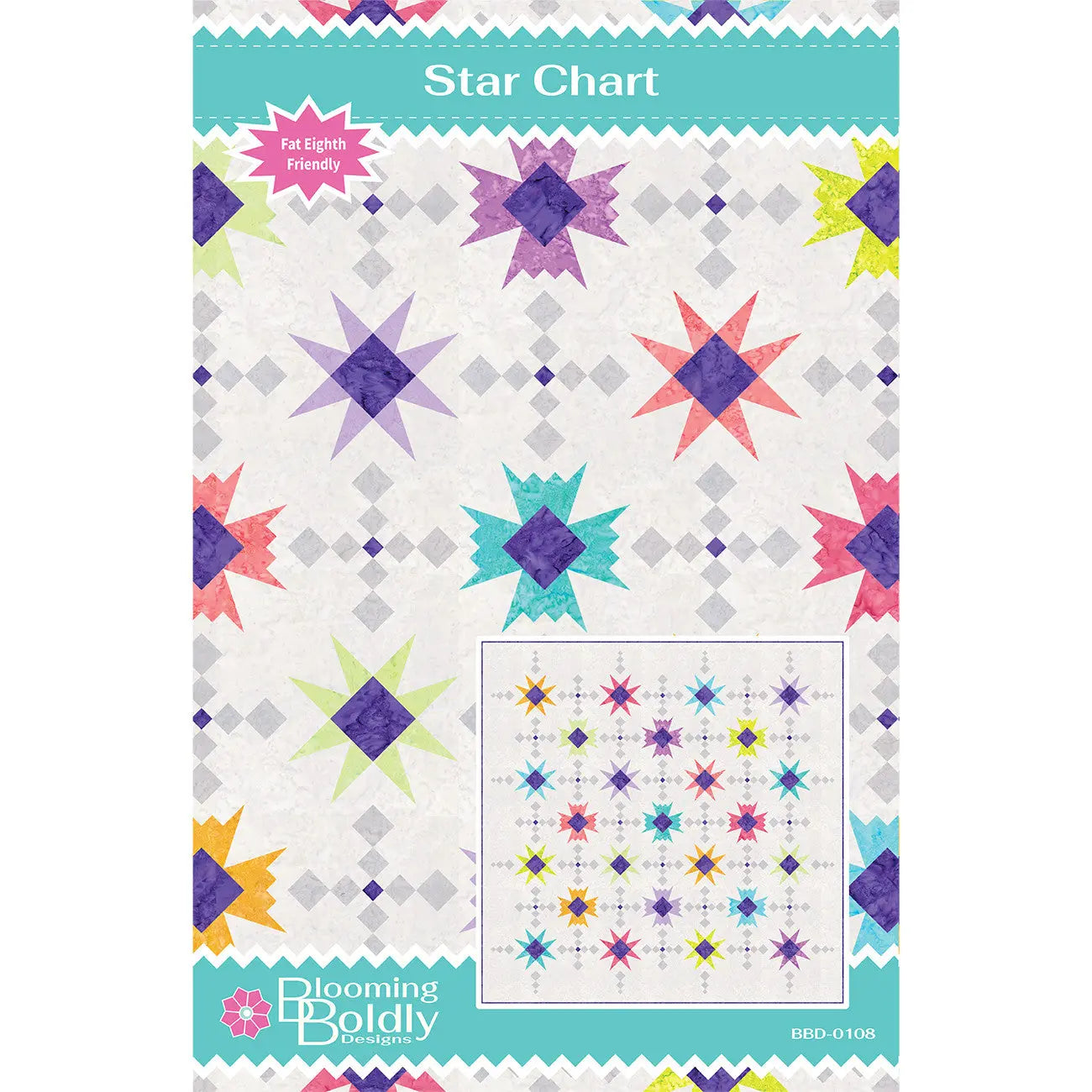 Star Chart - Linda's Electric Quilters