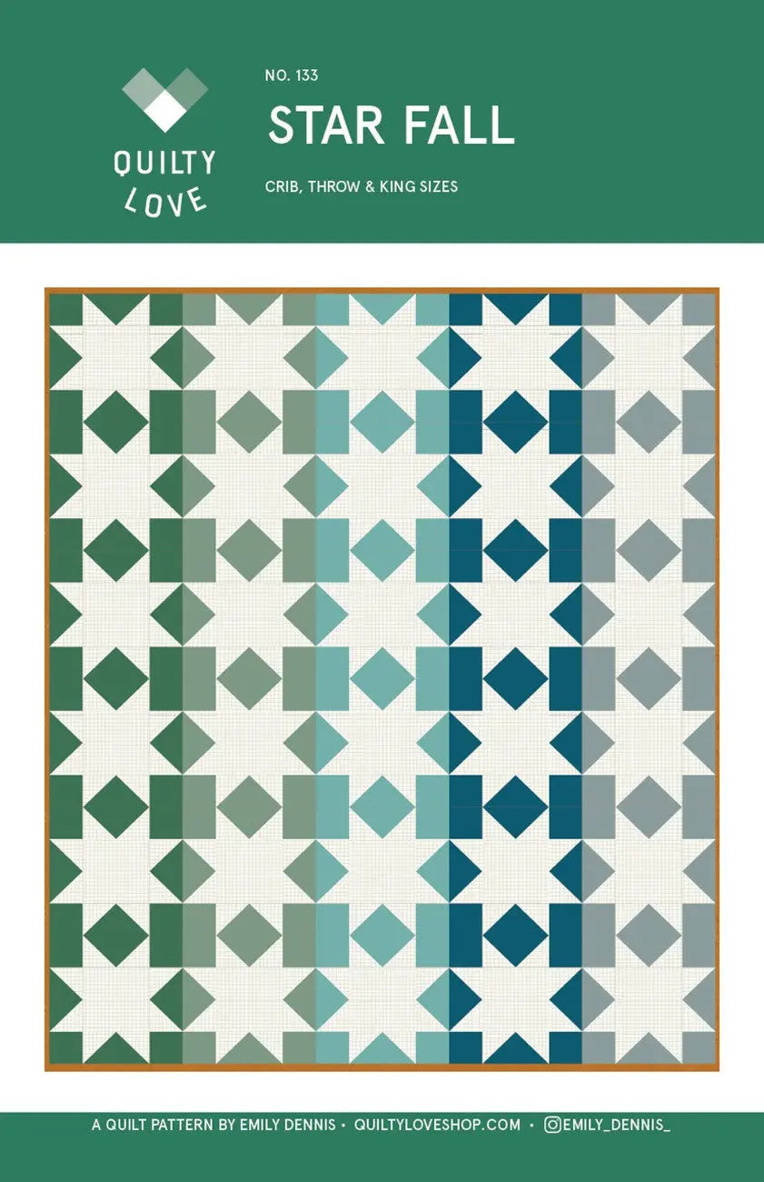 Star Fall Quilt Pattern - Linda's Electric Quilters