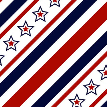 Star Spangled Cardinal Digital Cuddle Fabric per yard Shannon Fabrics