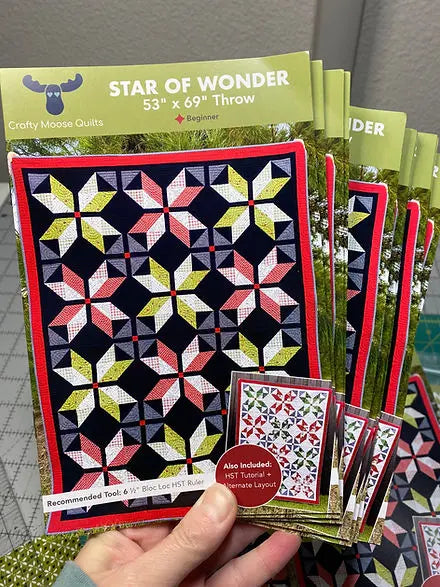 Star of Wonder Paper Booklets Pattern The Crafty Moose