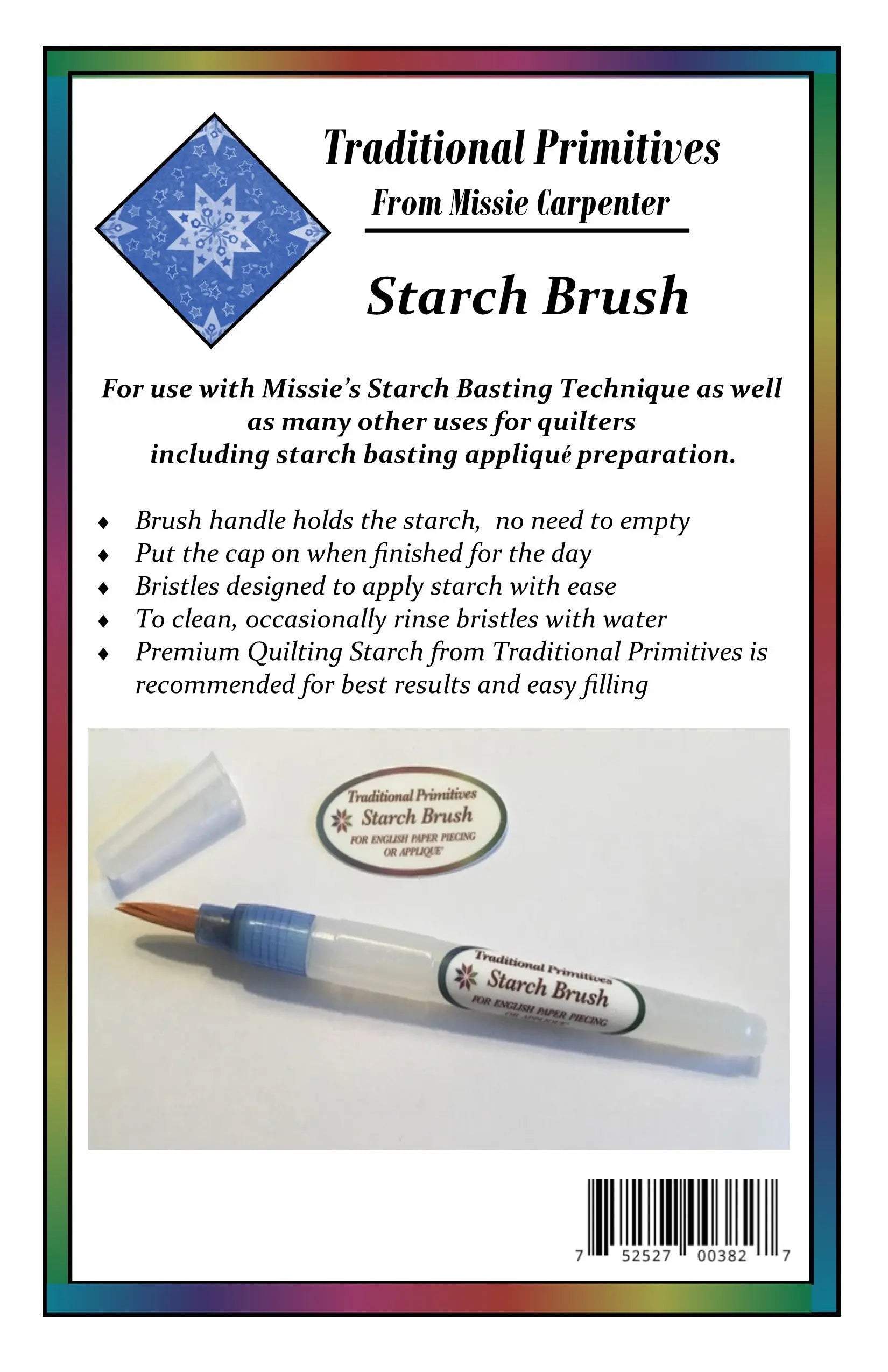 Starch Brush - Linda's Electric Quilters