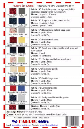 Stars in Stars Checker Distributor