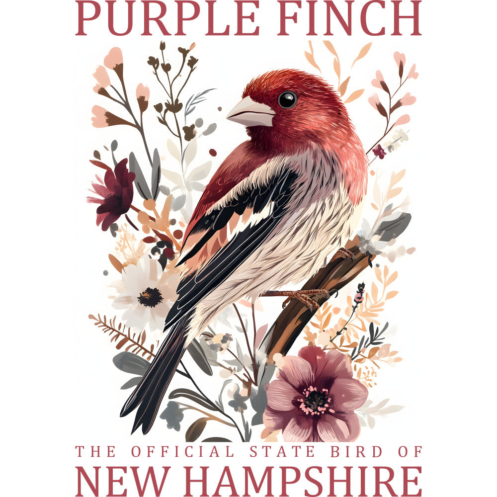 State Bird Poster Fabric Panel 35