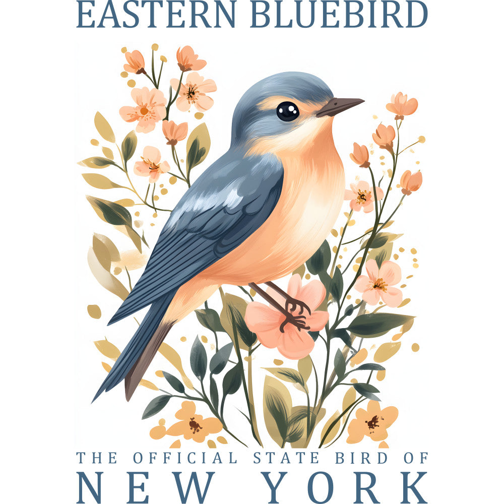 State Bird Poster Fabric Panel 37