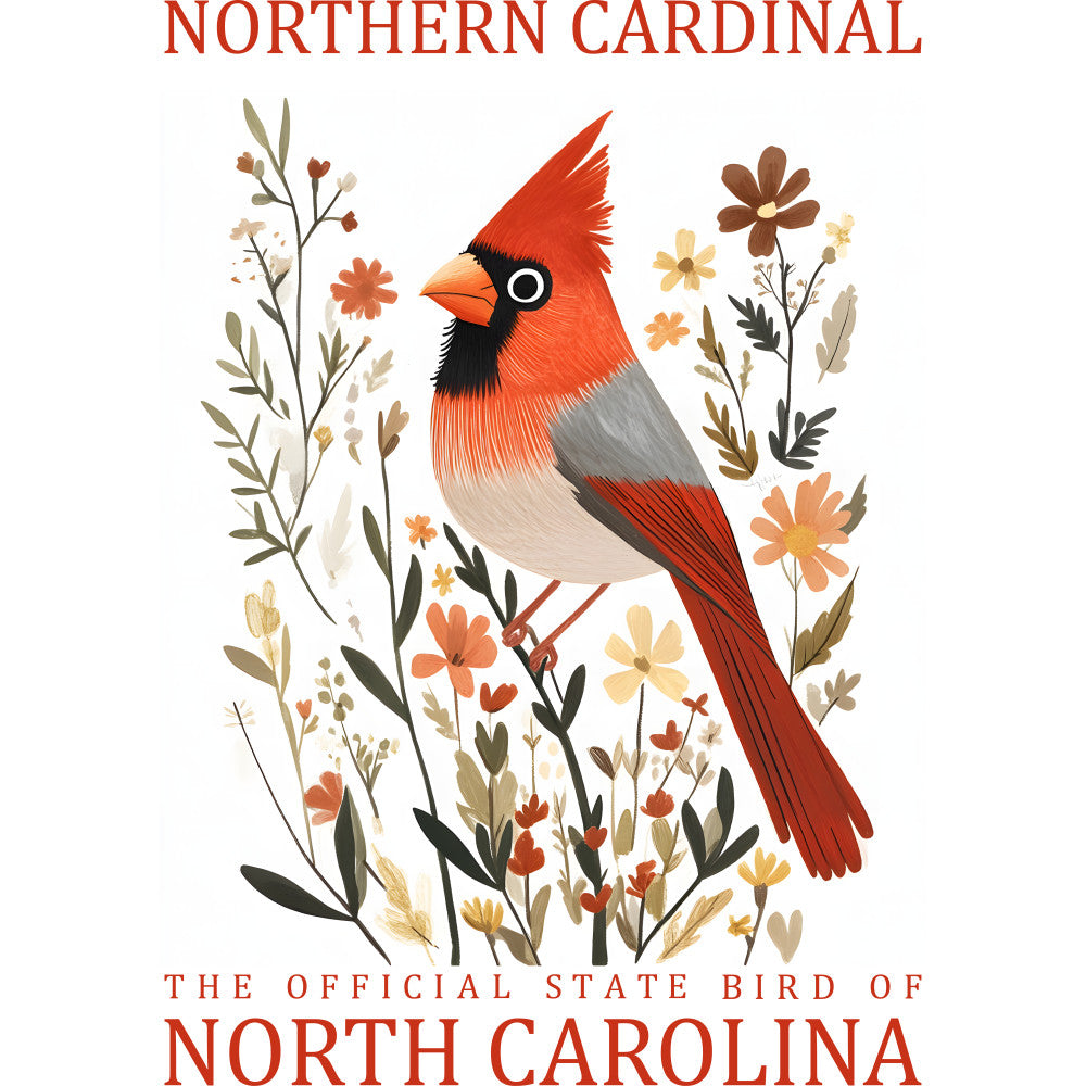 State Bird Poster Fabric Panel 44