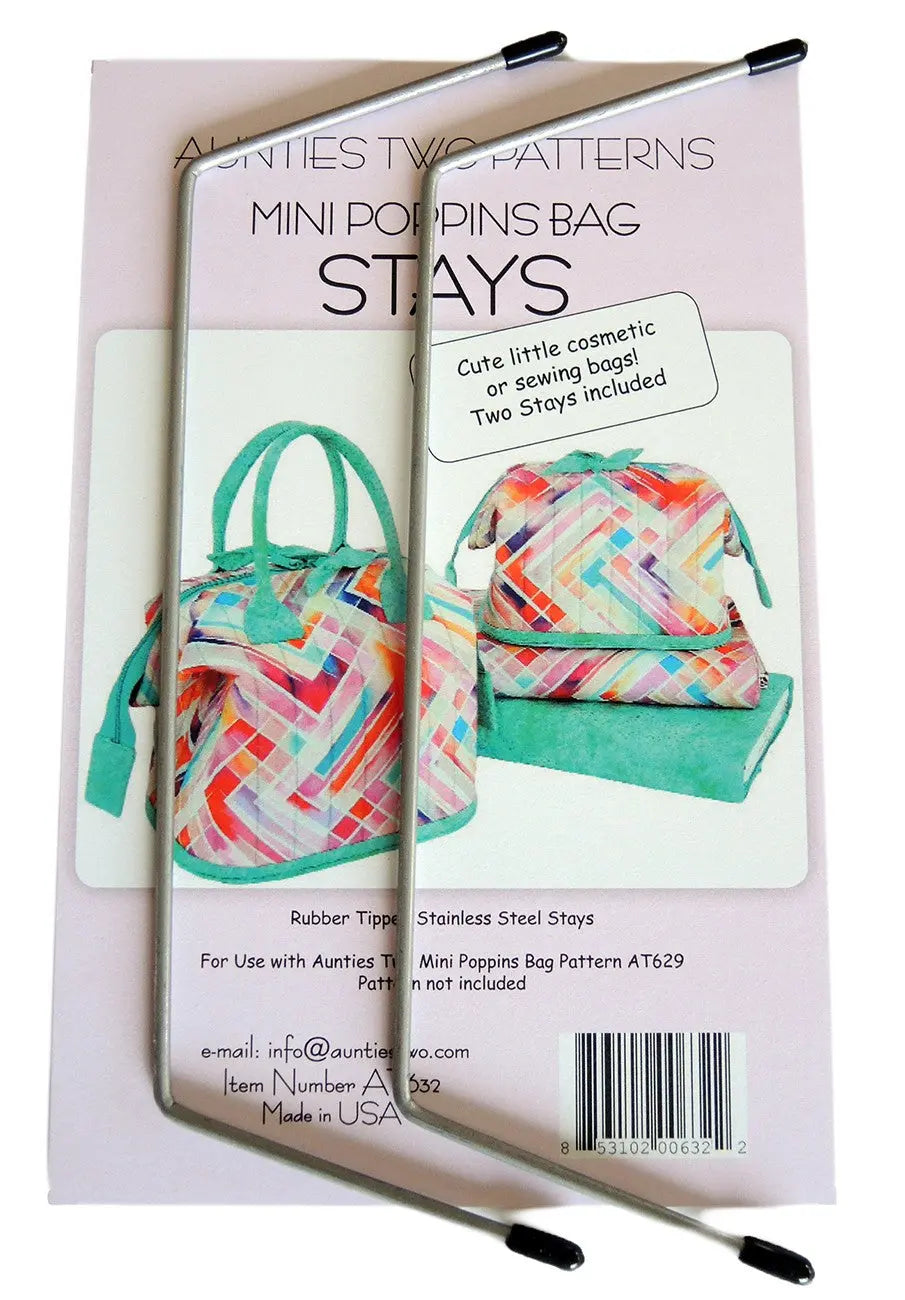 Stays For Mini Poppins Bags - Linda's Electric Quilters