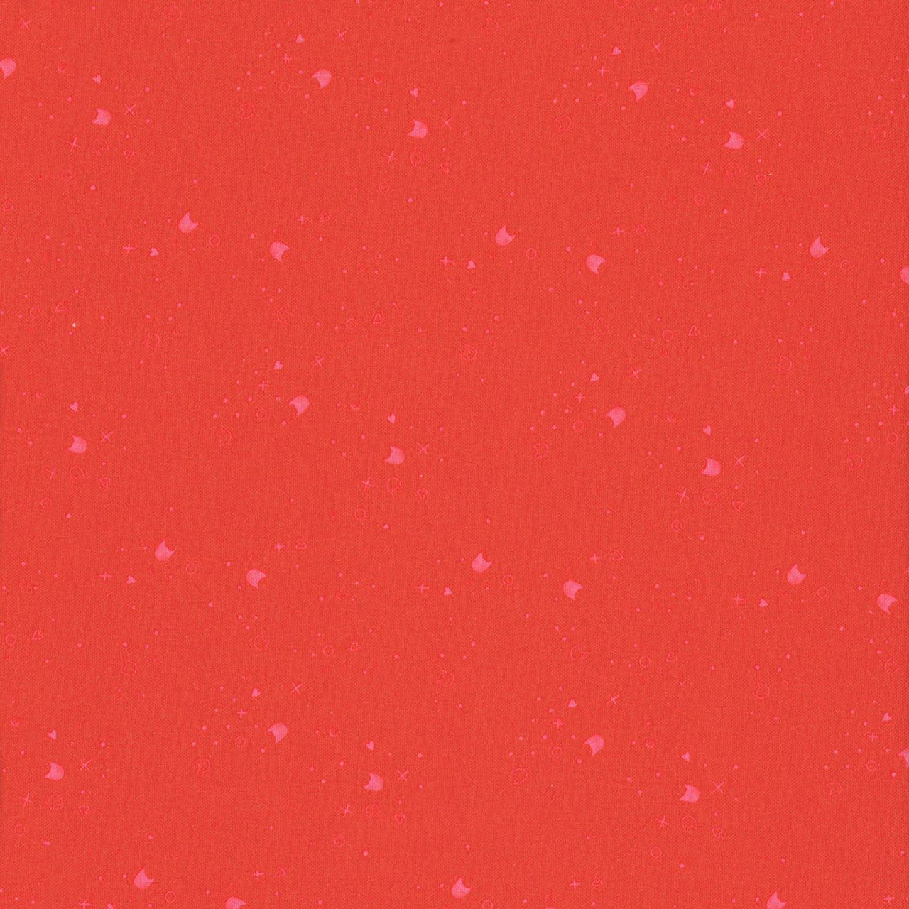 Dear Stella Kitty Litter Watermelon Cotton 43"/44" Fabric Per Yard