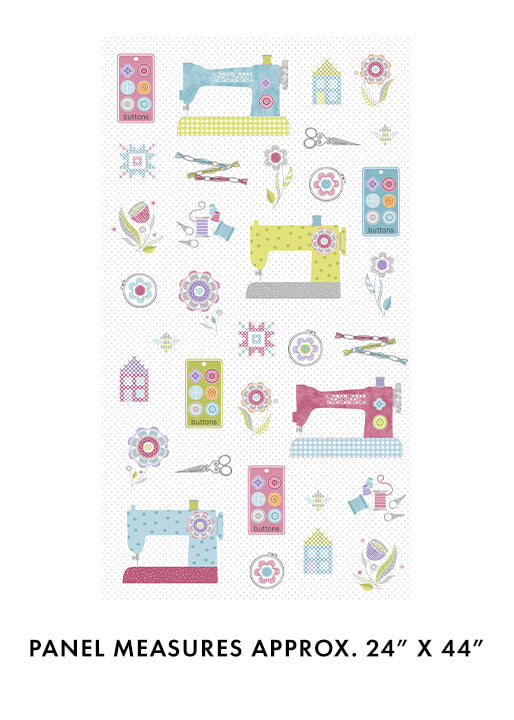 Stitch Garden - Panel (24"x44")