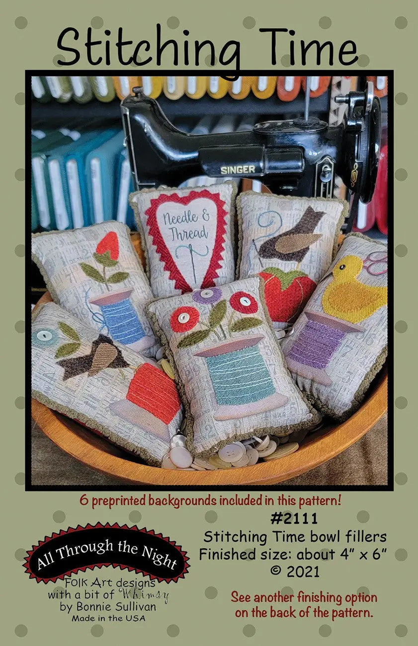 Stitching Time Bowl Fillers - Linda's Electric Quilters