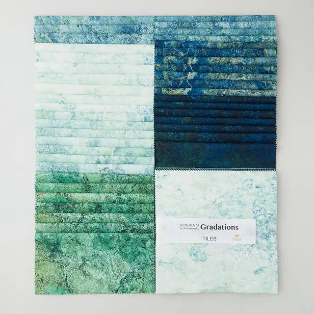 Stonehenge Gradations II Blue Planet Tiles