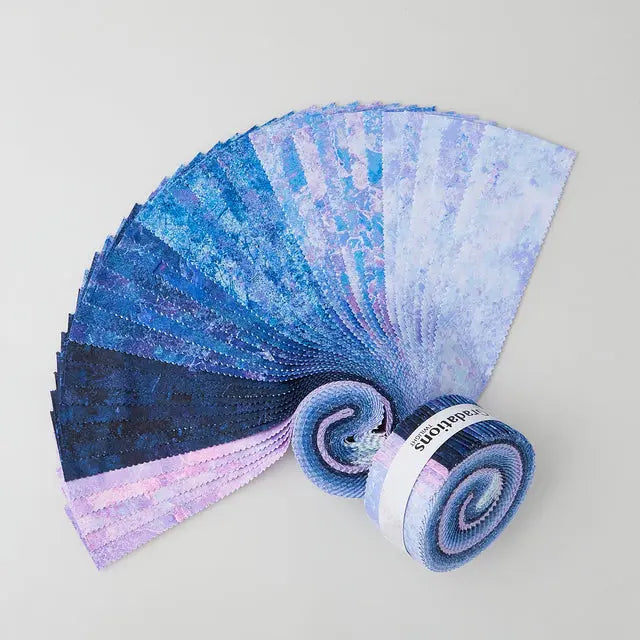 Stonehenge Gradations II Purple Jelly Roll Northcott