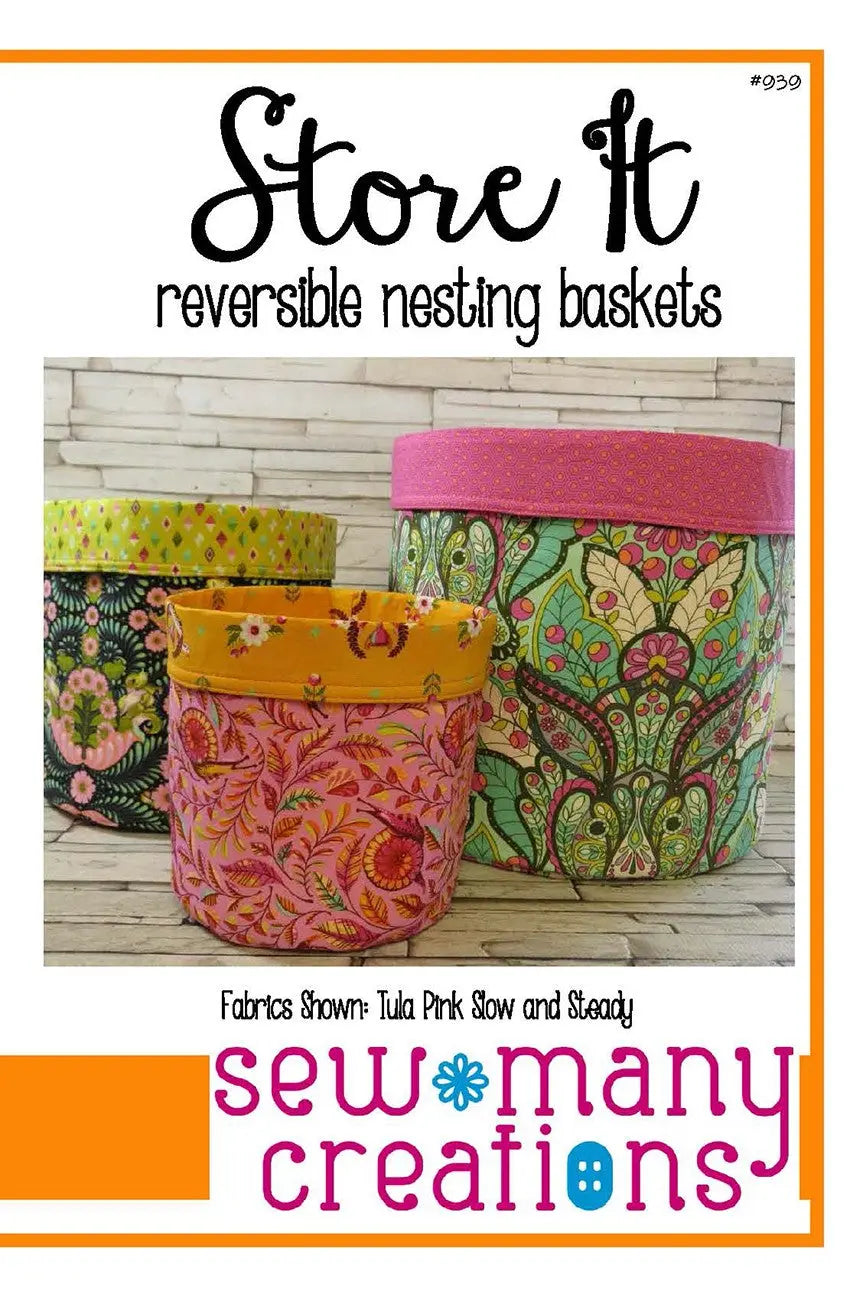 Store It Reversible Nesting Baskets - Linda's Electric Quilters