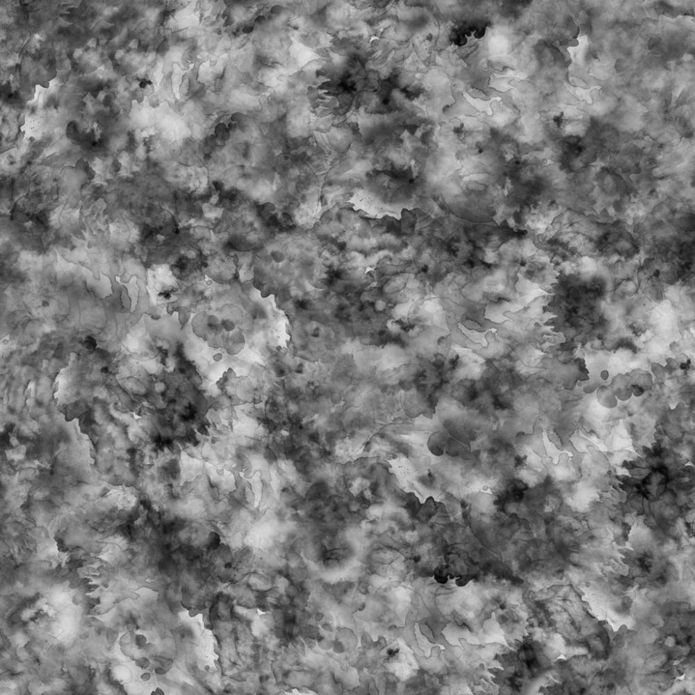 Storm Gray Quilt Backing - Water Color 108" Wide Cotton Fabric Per Yard