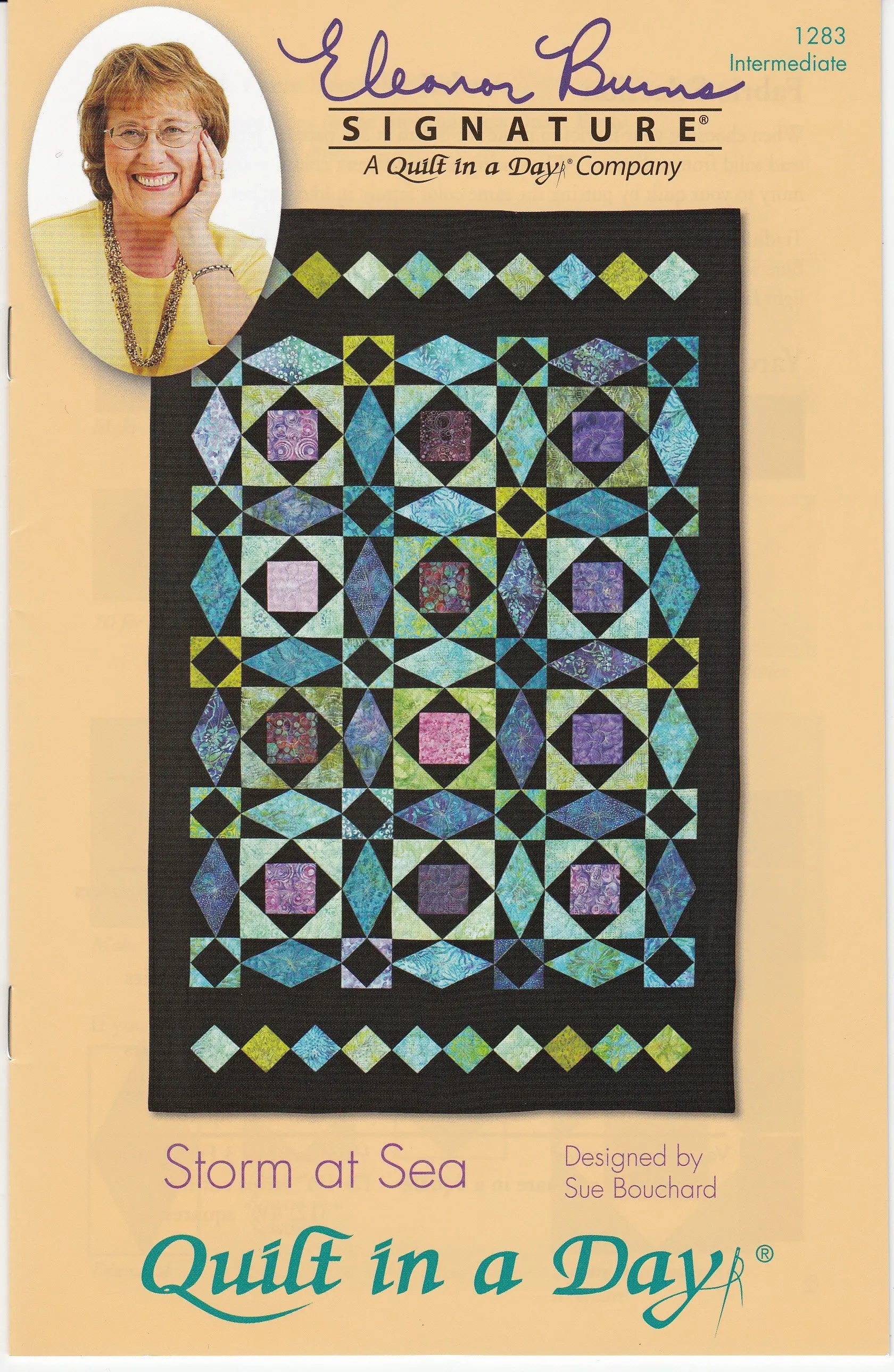 Storm at Sea - Linda's Electric Quilters