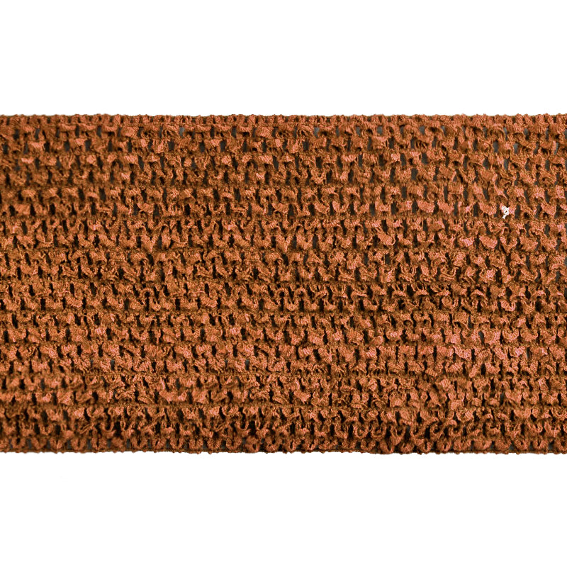 Stretch Crochet Trim 6” Wide x 5 Yards – Elastic Crochet Fabric for Sewing, Crafts, DIY Apparel