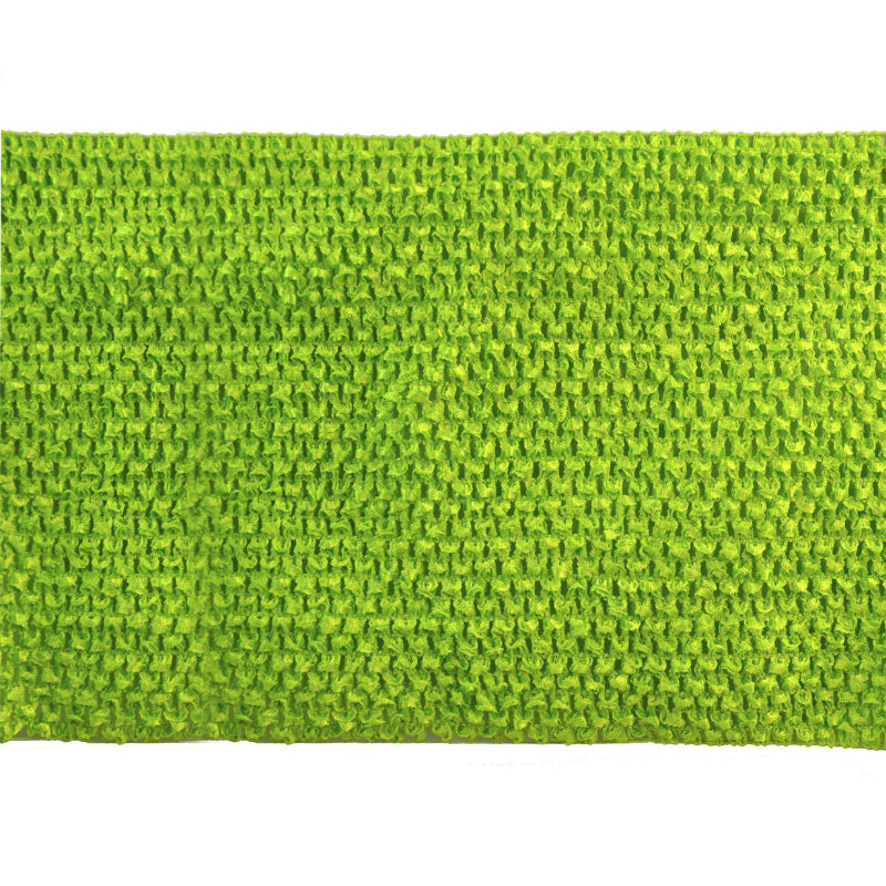 Stretch Crochet Trim 9” Wide x 5 Yards – Elastic Crochet Fabric for Sewing, Crafts, DIY Apparel