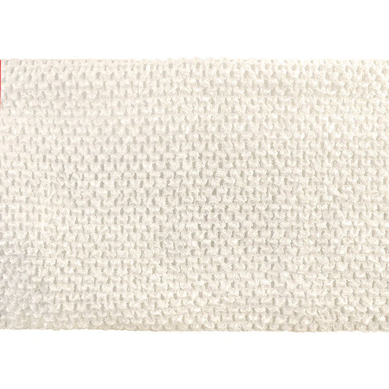 Stretch Crochet Trim 9” Wide x 5 Yards – Elastic Crochet Fabric for Sewing, Crafts, DIY Apparel