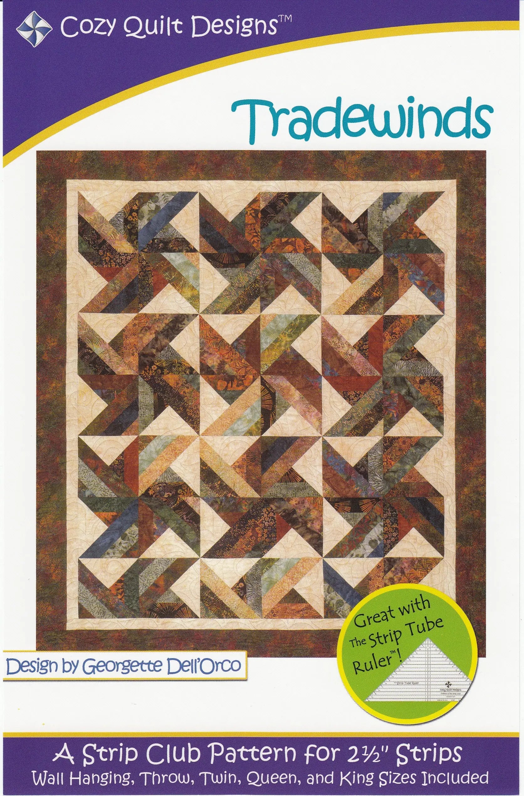 Strip Club - Trade winds - Linda's Electric Quilters