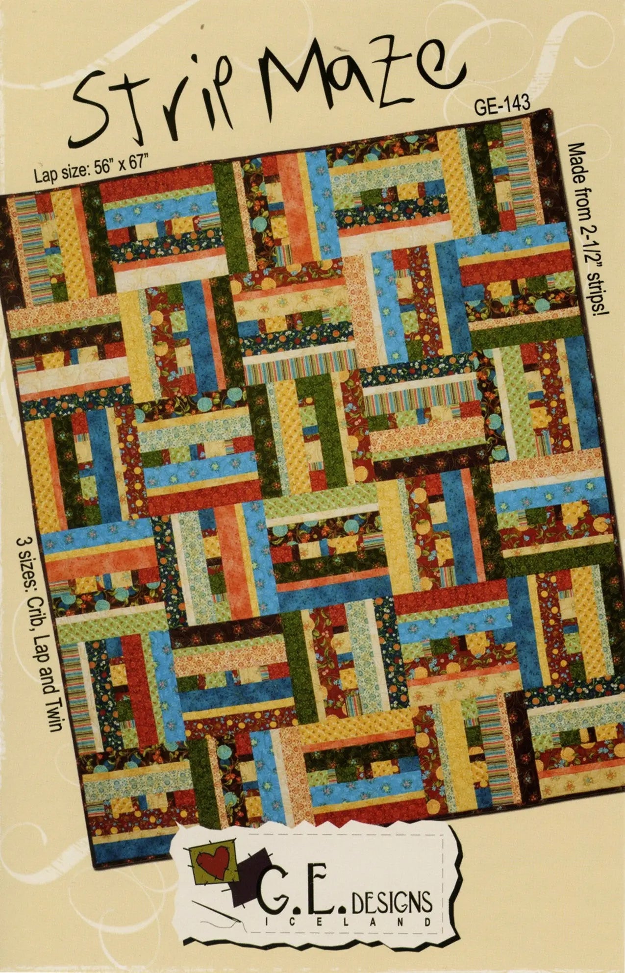 Strip Maze - Linda's Electric Quilters
