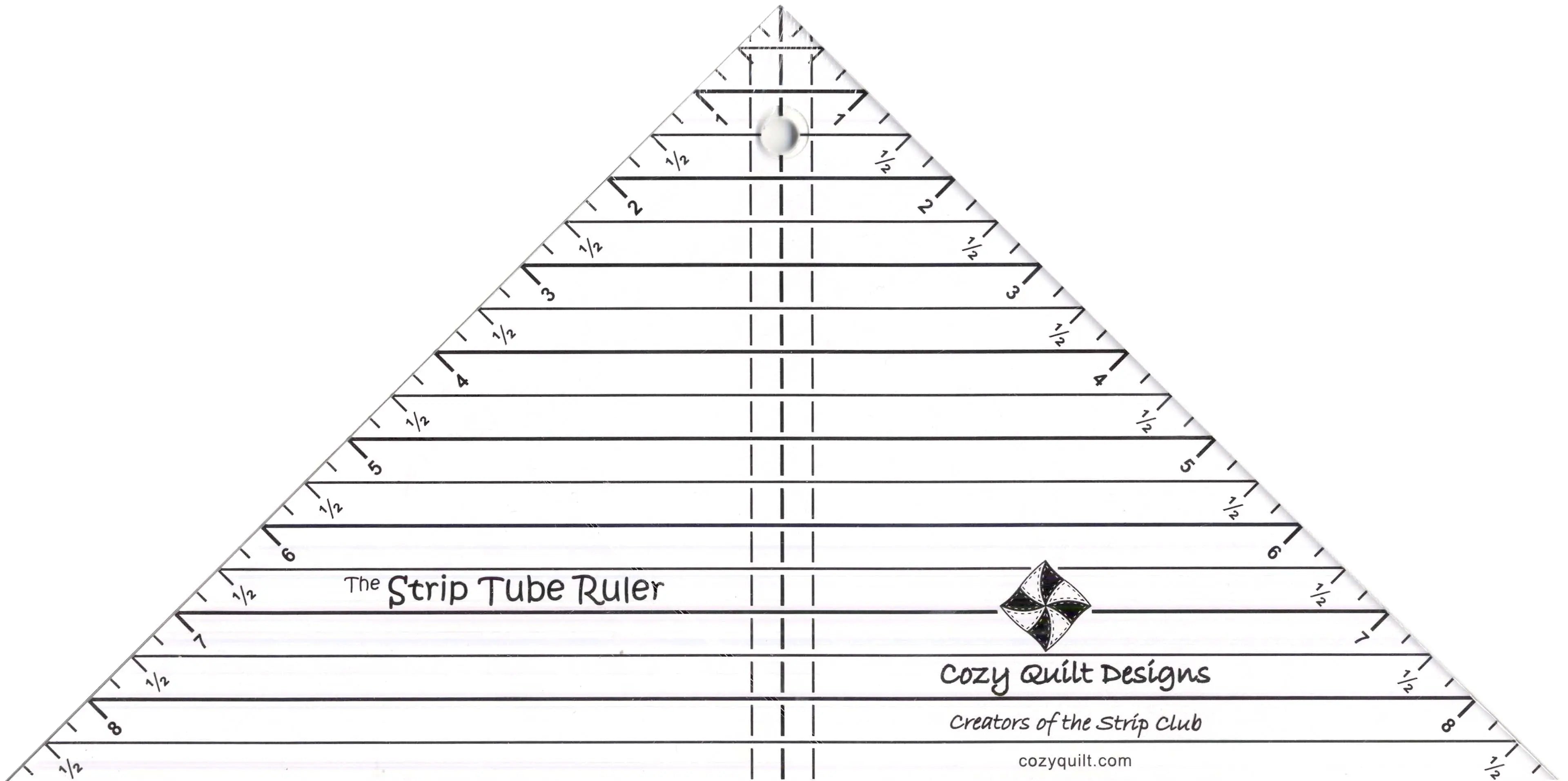 Strip Tube Ruler - Linda's Electric Quilters