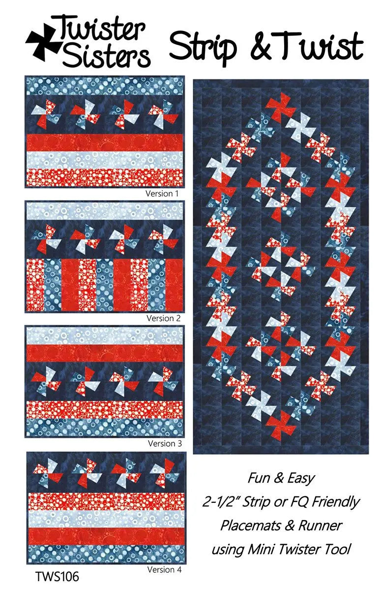 Strip & Twist - Linda's Electric Quilters