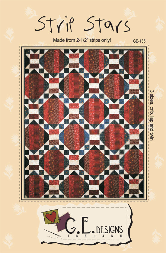 Strip Stars Pattern 135