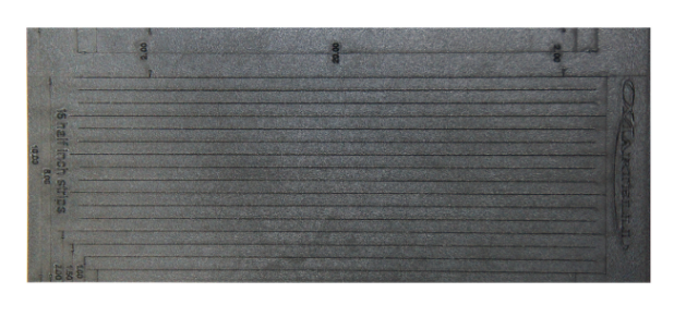 Martelli half inch strip ruler 12 by 24 inch