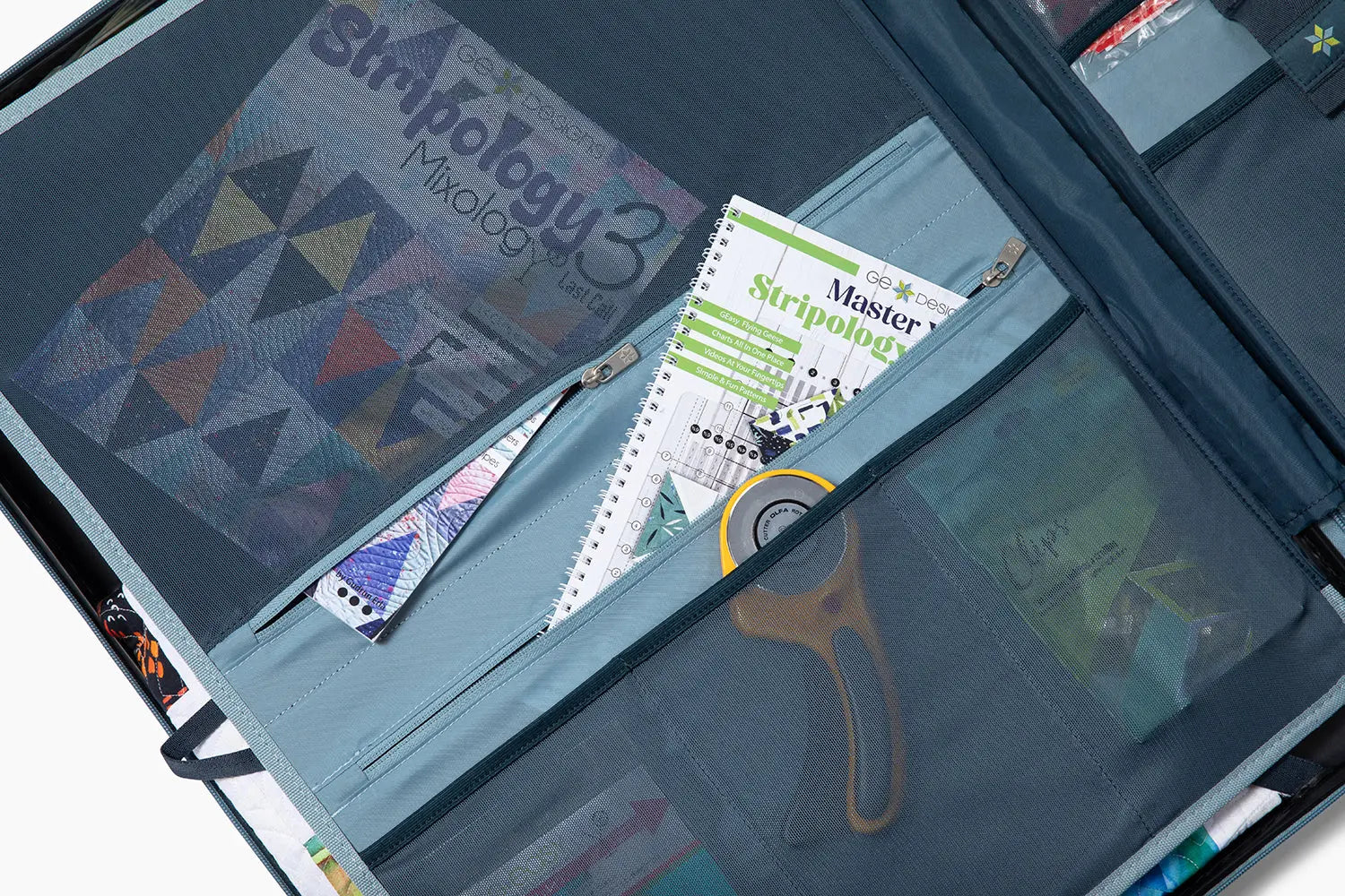 Stripology Quilting Case GE Designs